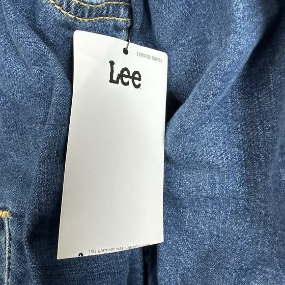 NWT Lee Rider Sherpa Line Denim Blue Jean Jacket Women’s Size XL Western - Picture 6 of 13